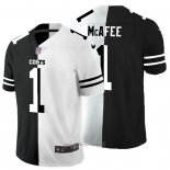 Maglia NFL Limited Indianapolis Colts McAfee Black White Split