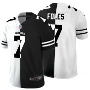 Maglia NFL Limited Jacksonville Jaguars Foles White Black Split