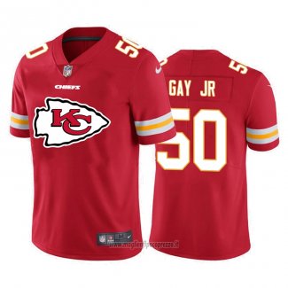 Maglia NFL Limited Kansas City Chiefs Gay JR Big Logo Rosso