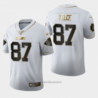 Maglia NFL Limited Kansas City Chiefs Kelce Bianco