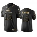 Maglia NFL Limited Kansas City Chiefs Patrick Mahomes Golden Edition Nero