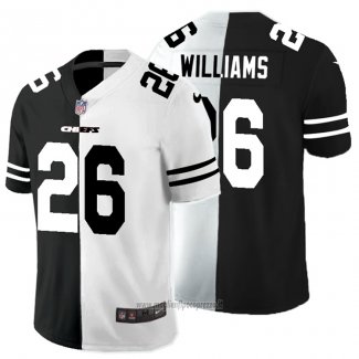 Maglia NFL Limited Kansas City Chiefs Williams Black White Split