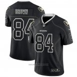 Maglia NFL Limited Las Vegas Raiders Brown Lights Out Nero