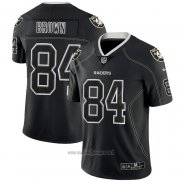 Maglia NFL Limited Las Vegas Raiders Brown Lights Out Nero