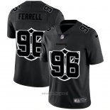 Maglia NFL Limited Las Vegas Raiders Ferrell Logo Dual Overlap Nero