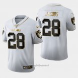 Maglia NFL Limited Las Vegas Raiders Jacobs Golden Edition Bianco