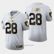 Maglia NFL Limited Las Vegas Raiders Jacobs Golden Edition Bianco