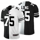 Maglia NFL Limited Las Vegas Raiders Long Black White Split