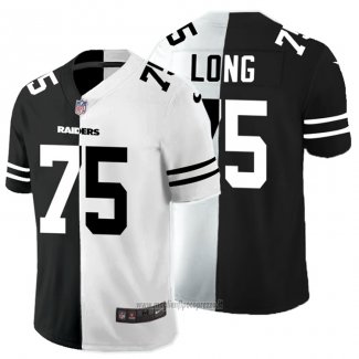 Maglia NFL Limited Las Vegas Raiders Long Black White Split