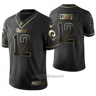 Maglia NFL Limited Los Angeles Rams Brandin Cooks Golden Edition Nero