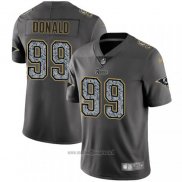 Maglia NFL Limited Los Angeles Rams Donald Static Fashion Grigio