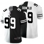 Maglia NFL Limited Los Angeles Rams Donald White Black Split