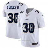 Maglia NFL Limited Los Angeles Rams Gurley Ii Logo Dual Overlap Bianco