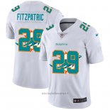 Maglia NFL Limited Miami Dolphins Fitzpatric Logo Dual Overlap Bianco
