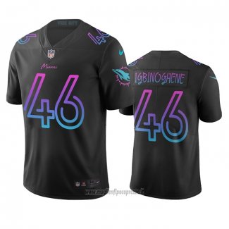 Maglia NFL Limited Miami Dolphins Noah Igbinoghene Citta Edition Nero