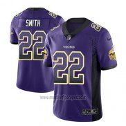 Maglia NFL Limited Minnesota Vikings Harrison Smith Viola 2018 Rush Drift Fashion