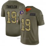 Maglia NFL Limited Minnesota Vikings Thielen 2019 Salute To Service Verde