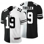 Maglia NFL Limited Minnesota Vikings Thielen Black White Split