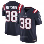 Maglia NFL Limited New England Patriots Rhamondre Stevenson Vapor F.u.s.e. Blu
