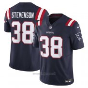 Maglia NFL Limited New England Patriots Rhamondre Stevenson Vapor F.u.s.e. Blu