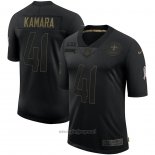 Maglia NFL Limited New Orleans Saints Kamara 2020 Salute To Service Nero