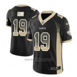 Maglia NFL Limited New Orleans Saints Ted Ginn Saints Nero 2018 Rush Drift Fashion
