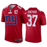 Maglia NFL Limited New York Giants Shepard Big Logo Number Rosso