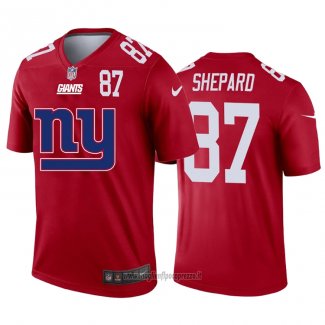 Maglia NFL Limited New York Giants Shepard Big Logo Number Rosso