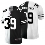 Maglia NFL Limited Pittsburgh Steelers Fitzpatrick White Black Split