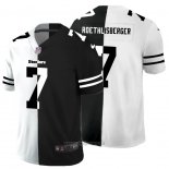 Maglia NFL Limited Pittsburgh Steelers Roethlisberger White Black Split