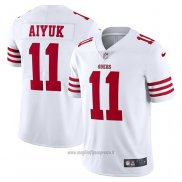 Maglia NFL Limited San Francisco 49ers Brandon Aiyuk Vapor Untouchable Bianco