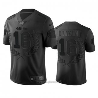 Maglia NFL Limited San Francisco 49ers Joe Montana MVP Nero