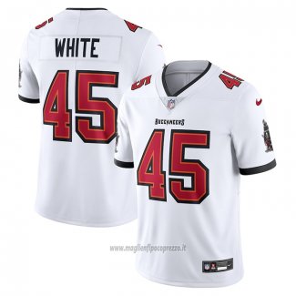 Maglia NFL Limited Tampa Bay Buccaneers Devin White Vapor Untouchable Bianco