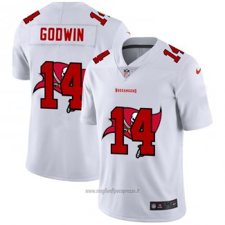 Maglia NFL Limited Tampa Bay Buccaneers Godwin Logo Dual Overlap Bianco