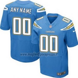 Maglia NFL Los Angeles Chargers Personalizzate Nero