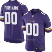 Maglia NFL Minnesota Vikings Personalizzate Viola