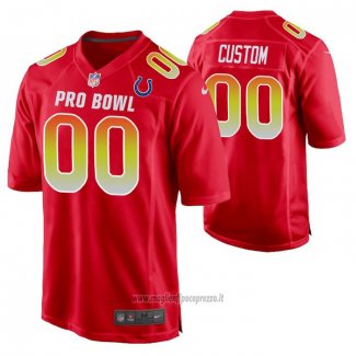 Maglia NFL Pro Bowl Indianapolis Colts Personalizzate Rosso