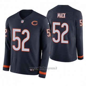 Maglia NFL Therma Manica Lunga Chicago Bears Khalil Mack Blu