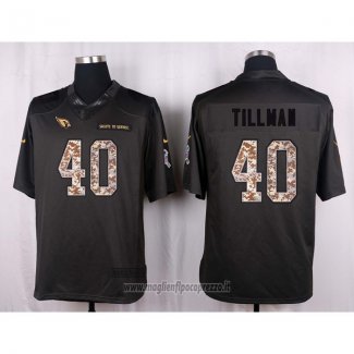Maglia NFL Anthracite Arizona Cardinals Tillman 2016 Salute To Service