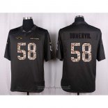 Maglia NFL Anthracite Baltimore Ravens Dumervil Apagado Salute To Service 2016 Grigio