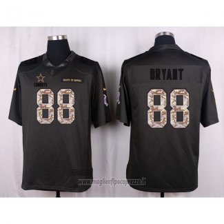Maglia NFL Anthracite Dallas Cowboys Bryant 2016 Salute To Service