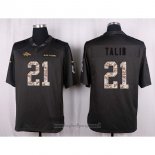 Maglia NFL Anthracite Denver Broncos Talib 2016 Salute To Service