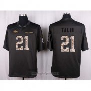Maglia NFL Anthracite Denver Broncos Talib 2016 Salute To Service