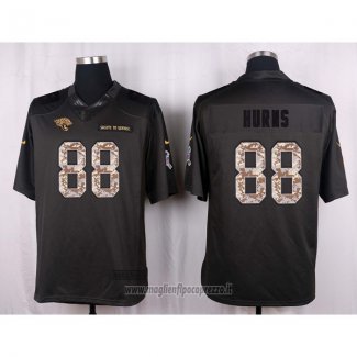 Maglia NFL Anthracite Jacksonville Jaguars Hurns 2016 Salute To Service