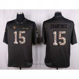 Maglia NFL Anthracite Las Vegas Raiders Crabtree 2016 Salute To Service
