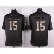 Maglia NFL Anthracite Las Vegas Raiders Crabtree 2016 Salute To Service