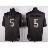 Maglia NFL Anthracite Minnesota Vikings Bridgewater 2016 Salute To Service