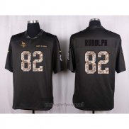 Maglia NFL Anthracite Minnesota Vikings Rudolph 2016 Salute To Service