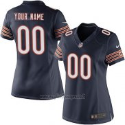 Maglia NFL Donna Chicago Bears Personalizzate Blu
