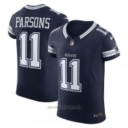 Maglia NFL Elite Dallas Cowboys Micah Parsons Vapor F.u.s.e. Blu